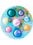 N-7 Stili Kawaii Popper Itme Kabarcıklı Basit Dimple Sekiz Gezegen Fidget Hediye Kutusu Poppit Noel Hediyeleri (Yurt Dışından) 1