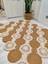 Jüt Hasır Görünümlü Desenli Modern El Örgüsü Dikdörtgen Halı Kilim 2