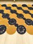 Jüt Hasır Görünümlü Desenli Modern El Örgüsü Dikdörtgen Halı Kilim 3