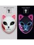 C Stili Z2 Kostüm Aksesuarları Neon LED Işıltılı Joker Maskesi Karnaval Festivali Işıklandırma Kendin Yap Resim Animasyon Japon Tilki Maskesi Cadılar Bayramı Xms (Yurt Dışından) 1