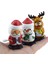 H04 Stili Mekanik Noel Baba Kar Tanesi Oyuncak Şirin Masaüstü Süsleme Çocuklar Çocuklar Parti Oyuncakları Yürüyen Aksesuar Model Mini Malzemeler (Yurt Dışından) 2
