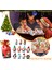 8pc Tarzı Saatli Zıplama Hediye Paketi Eğitici Mekanik Oyuncaklar Yılbaşı Baba Noel Kar Tanesi Geyik Oyuncakları - Çocuklar Için Eğlenceli Oyuncaklar (Yurt Dışından) 2