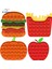 NO.00296 Stil En Yeni Dikkat Gerektiren Oyuncak Seti Duyusal Çocuk Yetişkinler Için Kawaii Oyuncaklar Hamburger Ananas Itme Basma Kabarcık Oyuncaklı It Figet Oyuncak (Yurt Dışından) 3
