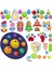 1 Adet Rastgele Stil Sekiz Gezegen Basit Dimple Pop Fidget Duyusal Oyuncak Anahtarlık Giderici Tahtası Anksiyete Fidget Oyuncak Çocuklar Için (Yurt Dışından) 2