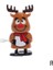B Tarzı Noel Saatli Sarılar Zıplamalı Yürüyen Oyuncaklar Noel Baba Noel Adam Noel Geyiği Sarılar Çocuk Bebek Komik Hediye (Yurt Dışından) 1
