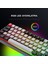 Yoru Mini Gri/Siyah Type-c Bağlantı Rgb Mekanik Gaming Oyuncu Klavyesi Red Switch Q Tr 2