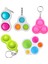 No.12 Tarzı Sekiz Gezegen Basit Dimple Pop Fidget Duyusal Oyuncak Anahtarlık Giderici Tahtası Anksiyete Fidget Oyuncak Çocuklar Için (Yurt Dışından) 4