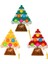 Mor Tarzı 3D Dikiş Yapılabilir Noel Ağacı Sıkma Oyuncağı Silikon Itme Kabarcık Sıkma Oyuncakları - Duyusal Oyuncaklar (Yurt Dışından) 3