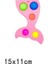 Kestane Tarzı Sekiz Gezegen Basit Dimple Pop Fidget Duyusal Oyuncak Anahtarlık Giderici Tahtası Anksiyete Fidget Oyuncak Çocuklar Için (Yurt Dışından) 1