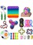 Siyah Stil 148 Tasarım Fidget Oyuncak Seti Kutusu Duyusal Fidget Oyuncaklar Paketi Çocuklar Yetişkinler Için Topu Oyuncakları Paketi Антистресс Sıcak (Yurt Dışından) 1