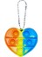 No.17 Stili Mini Pops Fidget Oyuncak Basit Dimple Anahtarlık Kaygı Duygusal Sıkıştırma Kabarcık Kadın Çocuk Için (Yurt Dışından) 2
