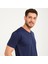 V Yaka Lacivert Kısa Kol Tshirt 3
