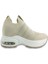 300 4 25YA Kadın Sneaker Günlük Ayakkabı Bej 3