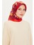 Çiçek Desenli Sura Saf İpek Eşarp 9215D 81 01 1