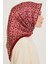Klasik Desenli Sura Saf İpek Eşarp 9248D 80 82 2