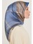 Geometrik Desenli Sura Saf İpek Eşarp 9206D 06 2