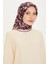 Geometrik Desenli Sura Saf İpek Eşarp 9214D 83 1
