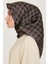Klasik Desenli Sura Saf İpek Eşarp 9239D 35 3
