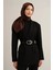 Jakarlı Ipek Eşarp 2000 (J) - Monogram Desenli - 732 Acı Kahve 1