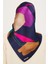 Geometrik Desenli Twill Saf İpek Eşarp 9241D 80 4