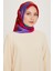 Geometrik Desenli Sura Saf İpek Eşarp 9241D 82 82 1