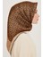 Klasik Desenli Sura Saf İpek Eşarp 9248D 80 85 2