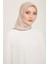 Geometrik Desenli Twill İpek Eşarp 24Ya9113 35 82 1