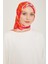 Çiçek Desenli Sura İpek Eşarp 24Ya9123 5 85 1