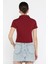 Polo Yaka Yarım Düğmeli Kadın Tişört P-00016218 4