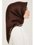 Klasik Desenli Twill İpek Eşarp 24Ya9165 31 80 2