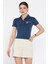Polo Yaka Yarım Düğmeli Kadın Tişört P-00016218 1