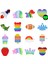 TS107 Stili Yıldırım Fidget Sıkma Hayvan Çocuk Squishy Duyusal Oyun El Basit Nokta Yetişkin Oyuncak (Yurt Dışından) 4