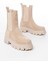 FZ-299 Bej Süet Yüksek Tabanlı Lastikli Günlük Kadın Bot 4
