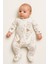 2'li Bebek Tulum Zıbın Takımı | Pamuklu Uzun Kollu Ayaklı Tulum | Unisex Yenidoğan Set 4