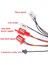 Dc 48V / 64V 500W Fırçasız Motor Sürücü Scooter Elektrikli Bisiklet Beyin Bldc Hız Kontrol Kartı Su Geçirmez Metal Kutu 4