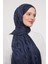 K.lacivert Soyut Desen Grazia şal 2