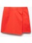 Regular Fit Kruvaze Mini Keten Şort Etek 1
