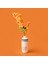 Deco Enkianthus Yapay Çiçek - Turuncu - 87 cm 1