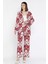 Kadın Desenli Kimono Pantolon Ikili Takım P-00016180 2