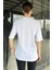 Kadın Ön Baskılı Bisiklet Yaka Oversize Tişört P-00016171 3