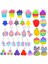 29-1pc Tarzı Mini Anahtarlık Kabarcıklı Duyusal Masaüstü Bulmaca Oyuncak Topu Sıkıştırma Oyunu Fidget Eşlik Etmek. (Yurt Dışından) 2