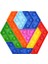 Lbx1 Stili Sıcak Itme Pop It Silikon Pop Fidget Oyuncak Yapı Taşları Puzzle Board Oyunları Eğitici Çarkı Oyuncak Hediye (Yurt Dışından) 1