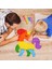 Kare Tarzı Yakınma Oyuncakları Paketi Unicorn Noel Baba - Itme Kabarcık Oyuncak Çocuklar Için Etkileşimli Oyun Oyuncak Büyük Boy 40CM 30CM (Yurt Dışından) 2