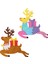 Kare Tarzı Yakınma Oyuncakları Paketi Unicorn Noel Baba - Itme Kabarcık Oyuncak Çocuklar Için Etkileşimli Oyun Oyuncak Büyük Boy 40CM 30CM (Yurt Dışından) 4