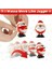 E Stili Noel Saatli Sarılar Zıplamalı Yürüyen Oyuncaklar Noel Baba Noel Adam Noel Geyiği Sarılar Çocuk Bebek Komik Hediye (Yurt Dışından) 5