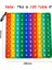 Mercan Kırmızısı Stili Yeni Büyük Boy Fidget Oyuncakları Gökkuşağı Itme Kabarcık 20CM Montessori Oyuncaklar Bebek Matematik Çarpım Tablosu Hediye (Yurt Dışından) 1