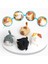 Siyah Stil 1 Adet Topu Mini Sıkıştırma Oyuncak Squishy Kedi Sevimli Kawaii Bebek Esnek Hayvan El Oyalanma Vent Oyuncakları Антистресс (Yurt Dışından) 5