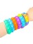 5 Yeşil Stil Pops Bubble Basit Dimple Oyuncak Fidget Giderici Renkli Silikon Bileklik Anksiyete Duyusal Çocuklar Için Hediye Oyun - Türkçe (Yurt Dışından) 3