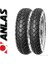 Takım Yuki STROM125 120/80-14 ve 130/60-13 SC500 Kış Lastiği Ön Arka Set 2