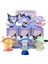 6 Adet Sanrio Kör Kutu Kawaii Kuromi Cinnamoroll Benim Melodi Aksiyon Figürü Anime Figürleri Bebekler (Yurt Dışından) 1